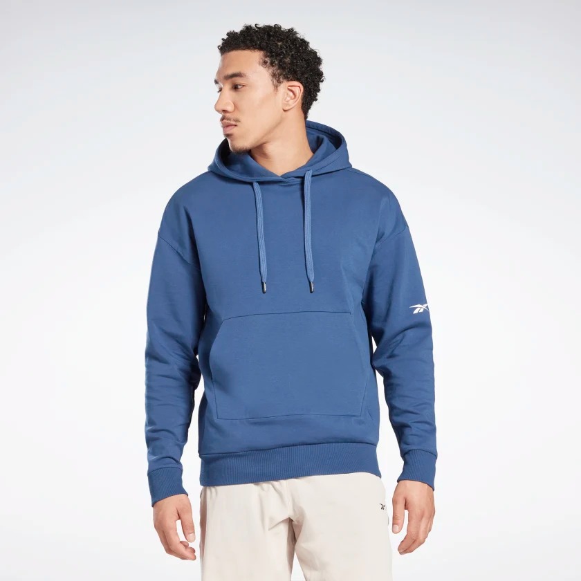 

Худи мужское Reebok HA8991 синее L, HA8991