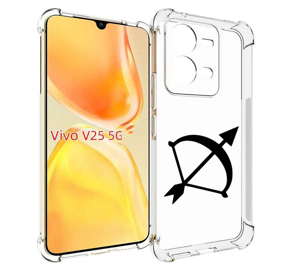 

Чехол MyPads знак-зодиака-стрелец-7 для Vivo V25 5G / V25e, Прозрачный, Tocco
