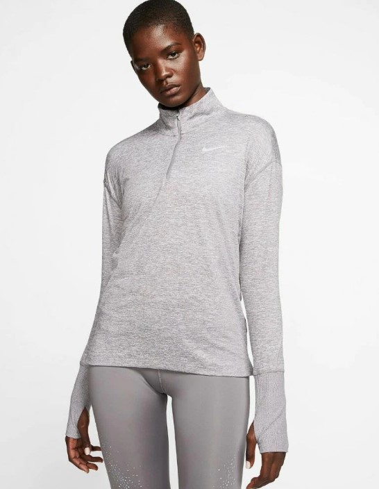 

Лонгслив женский Nike CU0349 серый XS, CU0349