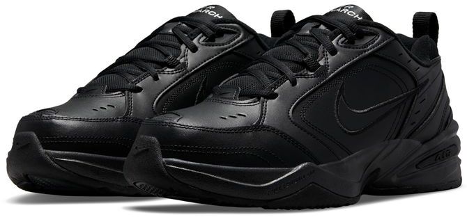 

Кроссовки мужские Nike Air Monarch IV черные 8 US, Черный, Air Monarch IV