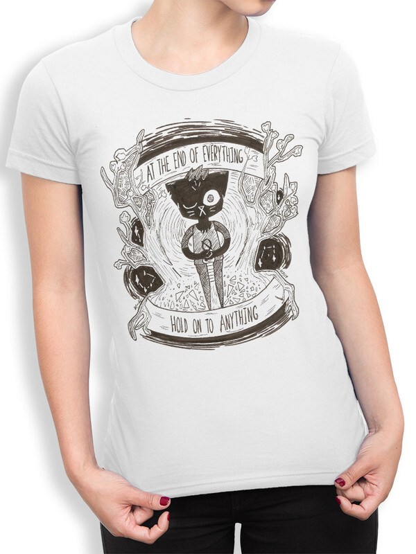 

Футболка женская Dream Shirts Ночь в Лесу - Night In The Woods белая 2XL, Ночь в Лесу - Night In The Woods