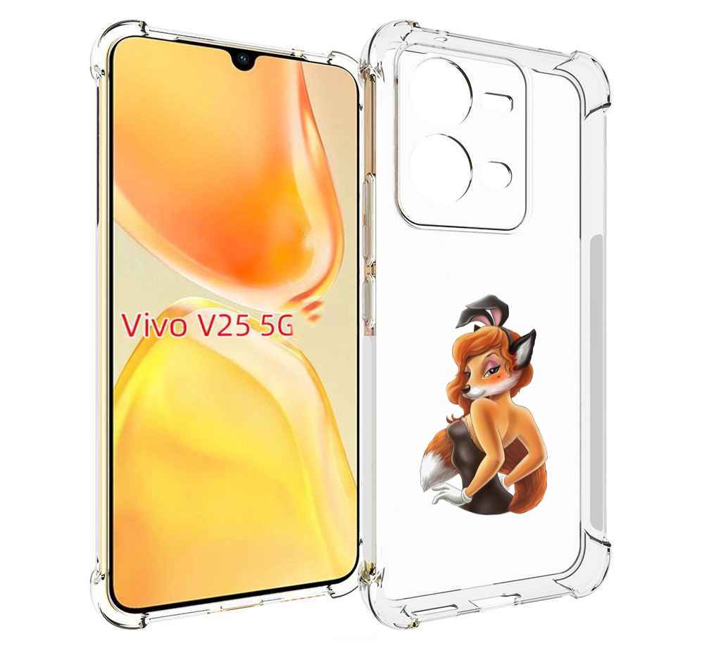 

Чехол MyPads баронесса для Vivo V25 5G / V25e, Прозрачный, Tocco