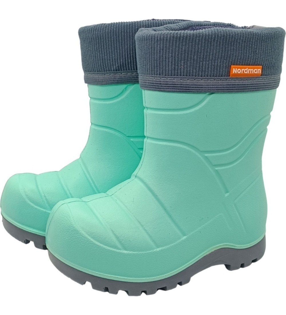 

Сапоги резиновые детские Nordman Flash, мятный, 29,5, Бирюзовый, Flash