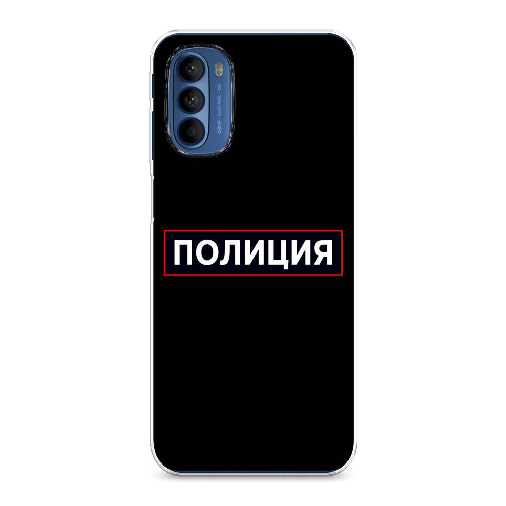 

Чехол Awog на Motorola Moto G31/G41 "Police logo", Разноцветный, 242550-5