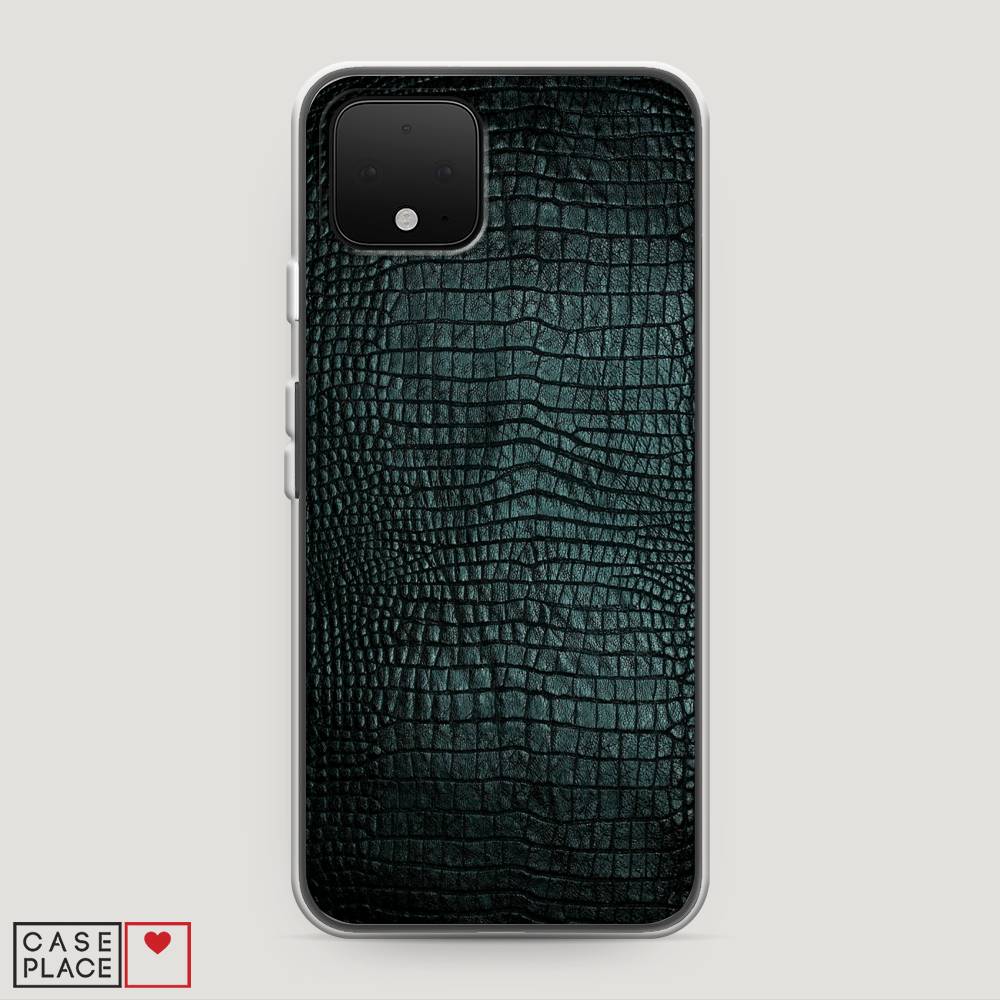 фото Силиконовый чехол "черная змея" на google pixel 4 awog
