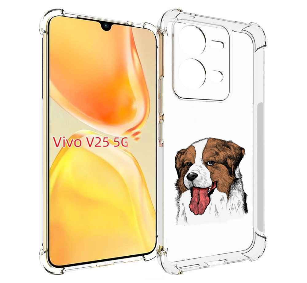 

Чехол MyPads бетховен для Vivo V25 5G / V25e, Прозрачный, Tocco