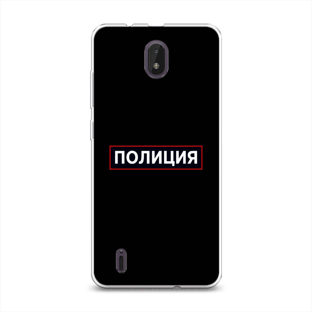 

Чехол Awog на Nokia C01 Plus / Нокиа C01 Плюс "Police logo", Разноцветный, 125250-5