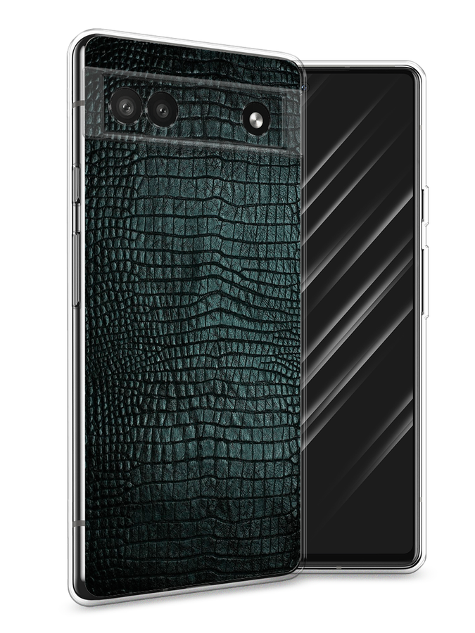 

Чехол Awog на Google Pixel 6A "Черная змея", Разноцветный, 271150-3