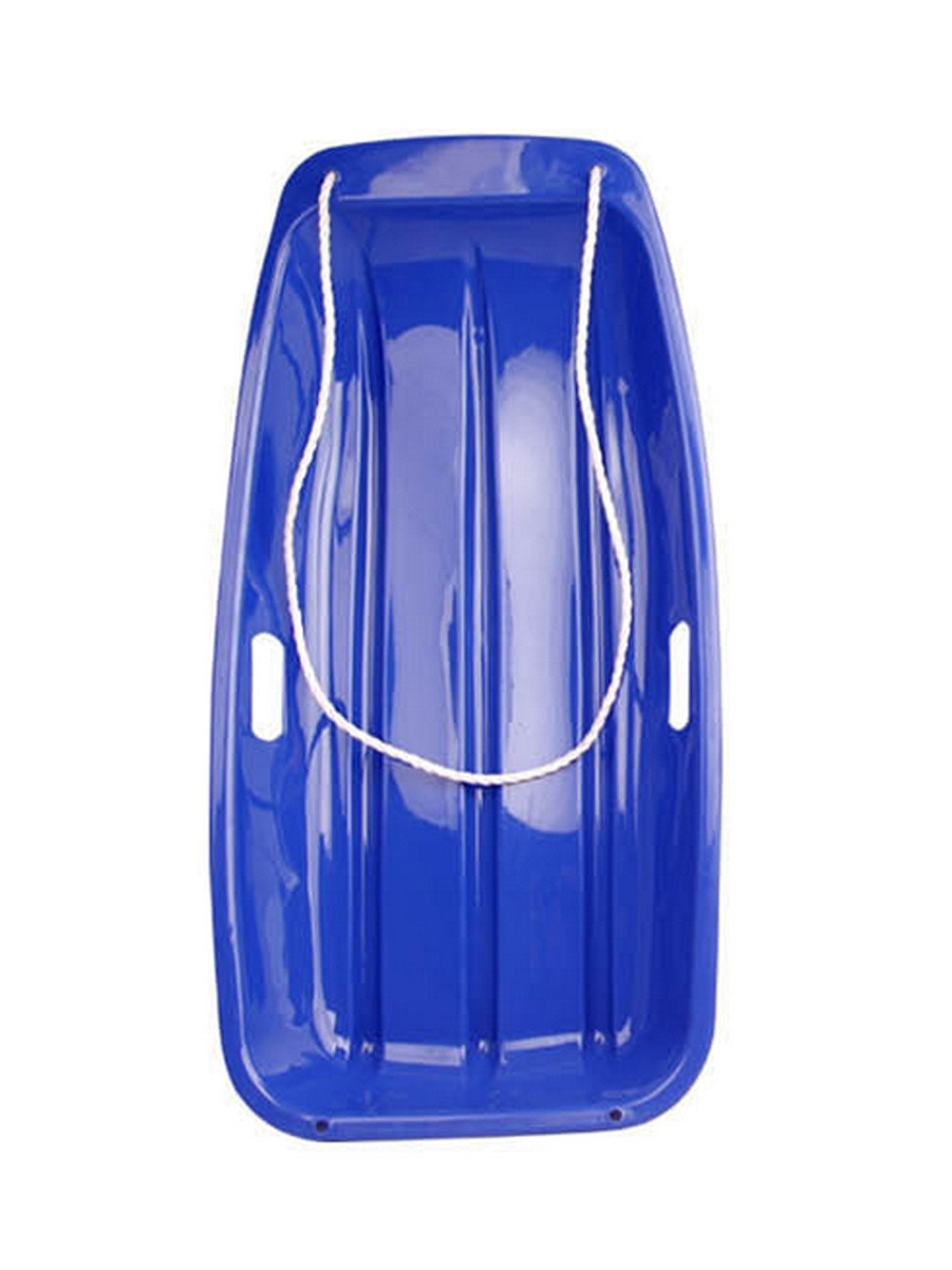 фото Ледянка urm санки пластиковые, 120*45 см, синий d00679