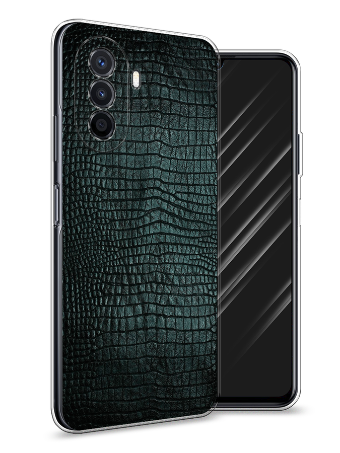 

Чехол Awog на Huawei Nova Y70 "Черная змея", Разноцветный, 6109150-3