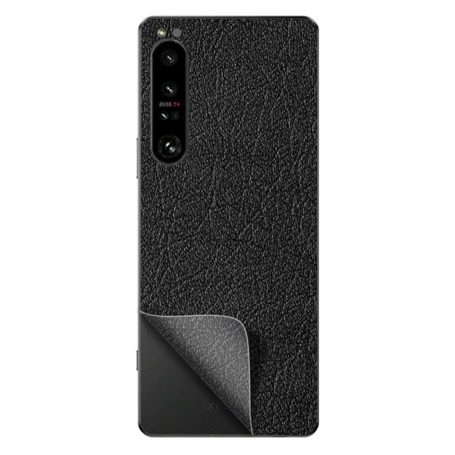 

Пленка защитная гидрогелевая Krutoff для Sony Xperia 1 IV задняя сторона (кожа черная)