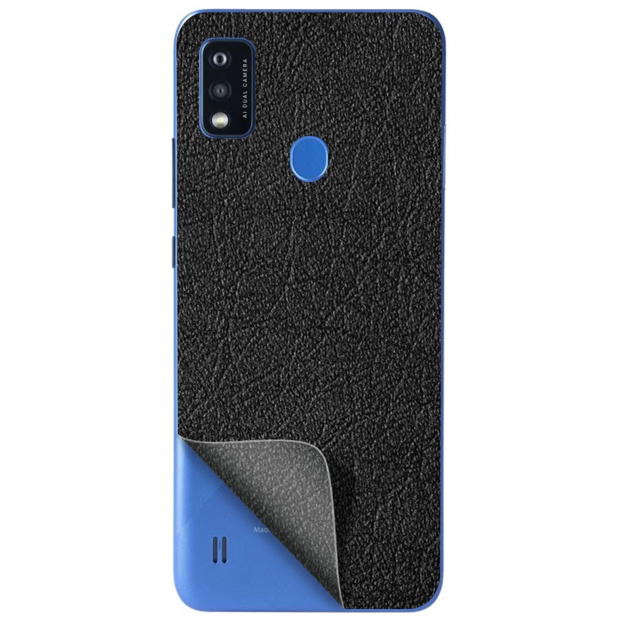 

Пленка защитная гидрогелевая Krutoff для ZTE Blade A51 задняя сторона (кожа черная)