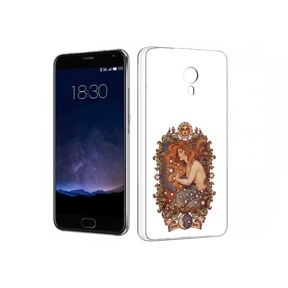 

Чехол MyPads Tocco для Meizu Pro 5 звездная девушка абстракция (PT18126.86.351), Прозрачный, Tocco