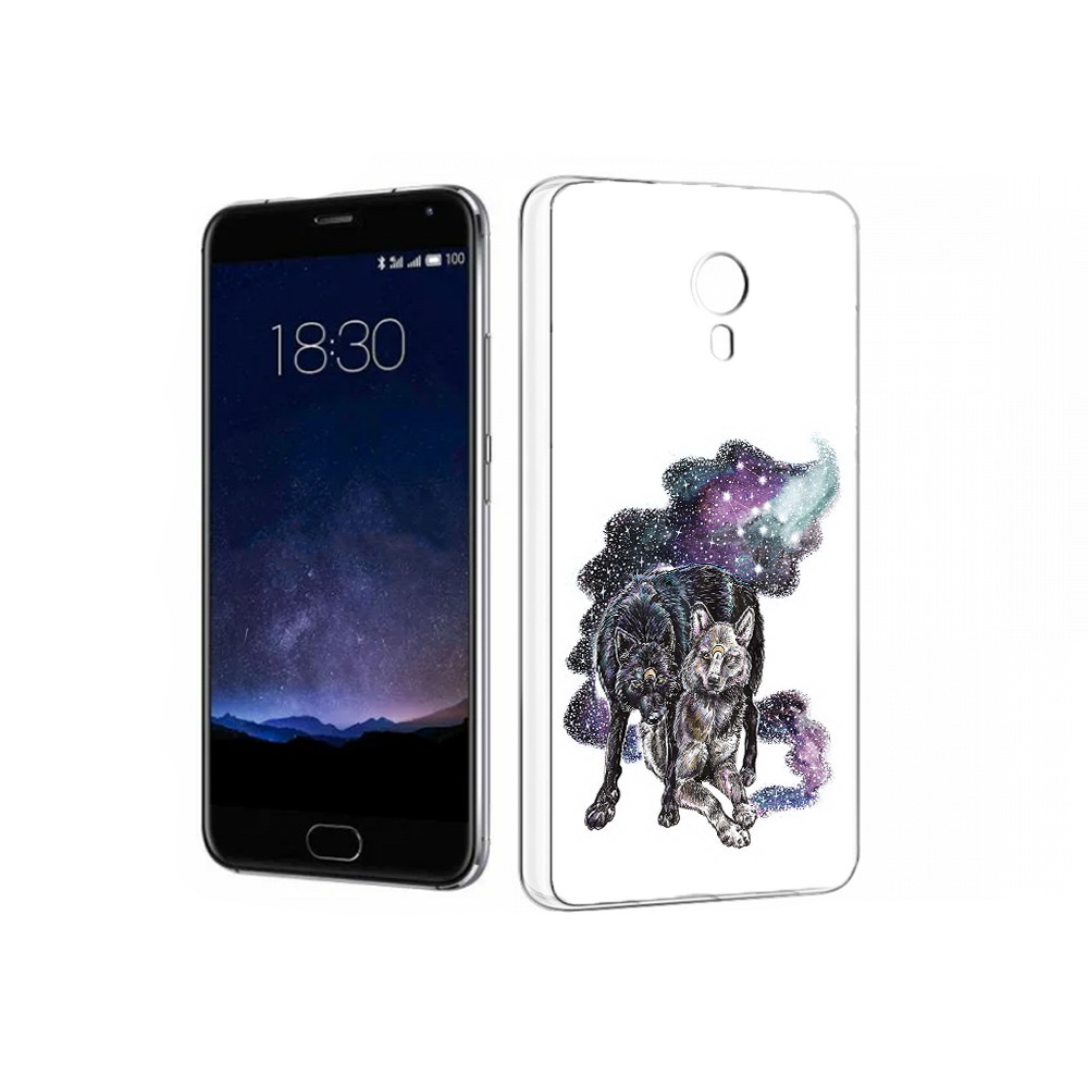 

Чехол MyPads Tocco для Meizu Pro 5 звездные волки (PT18126.86.352), Прозрачный, Tocco