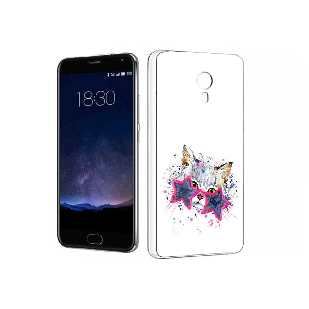 

Чехол MyPads Tocco для Meizu Pro 5 звездные очки (PT18126.86.353), Прозрачный, Tocco