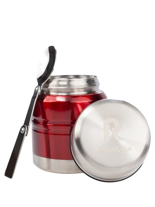 

Ланч-бокс термос Roadlike 350мл, красный