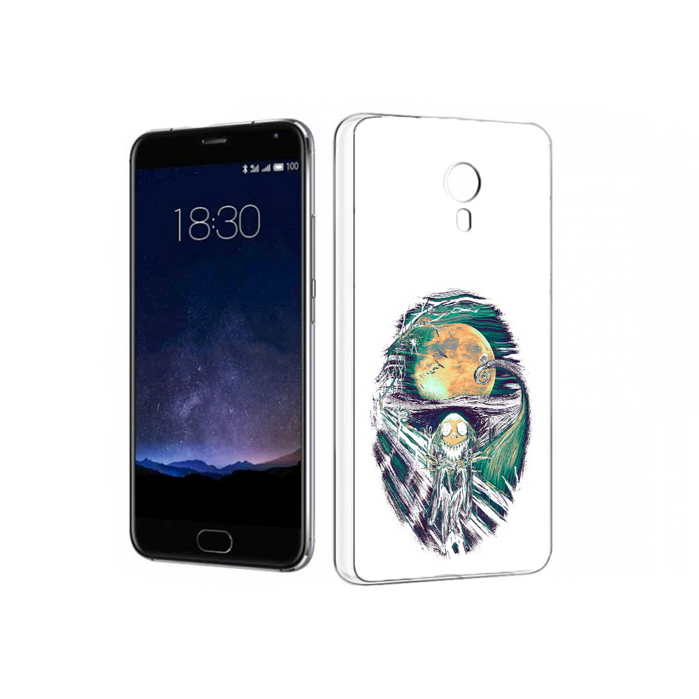 

Чехол MyPads Tocco для Meizu Pro 5 зубастое существо абстракция (PT18126.86.370), Прозрачный, Tocco