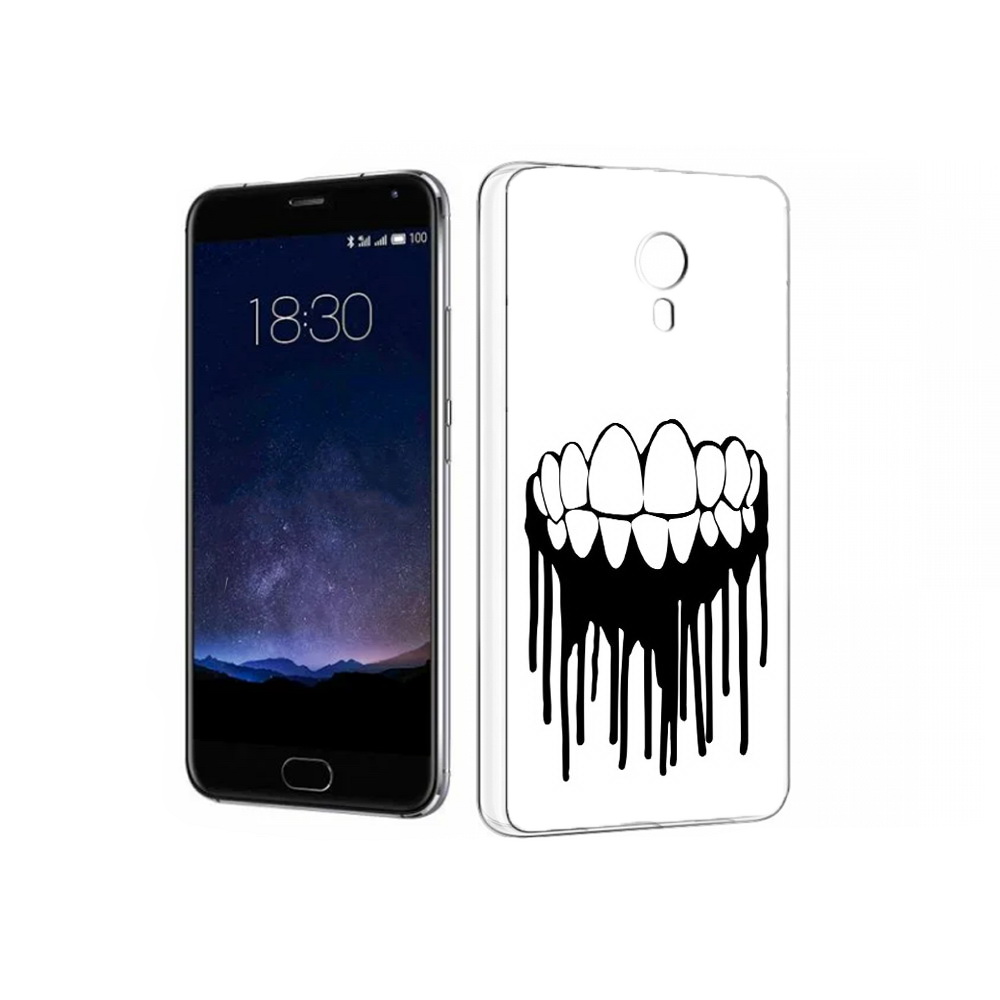 

Чехол MyPads Tocco для Meizu Pro 5 зубы (PT18126.86.372), Прозрачный, Tocco