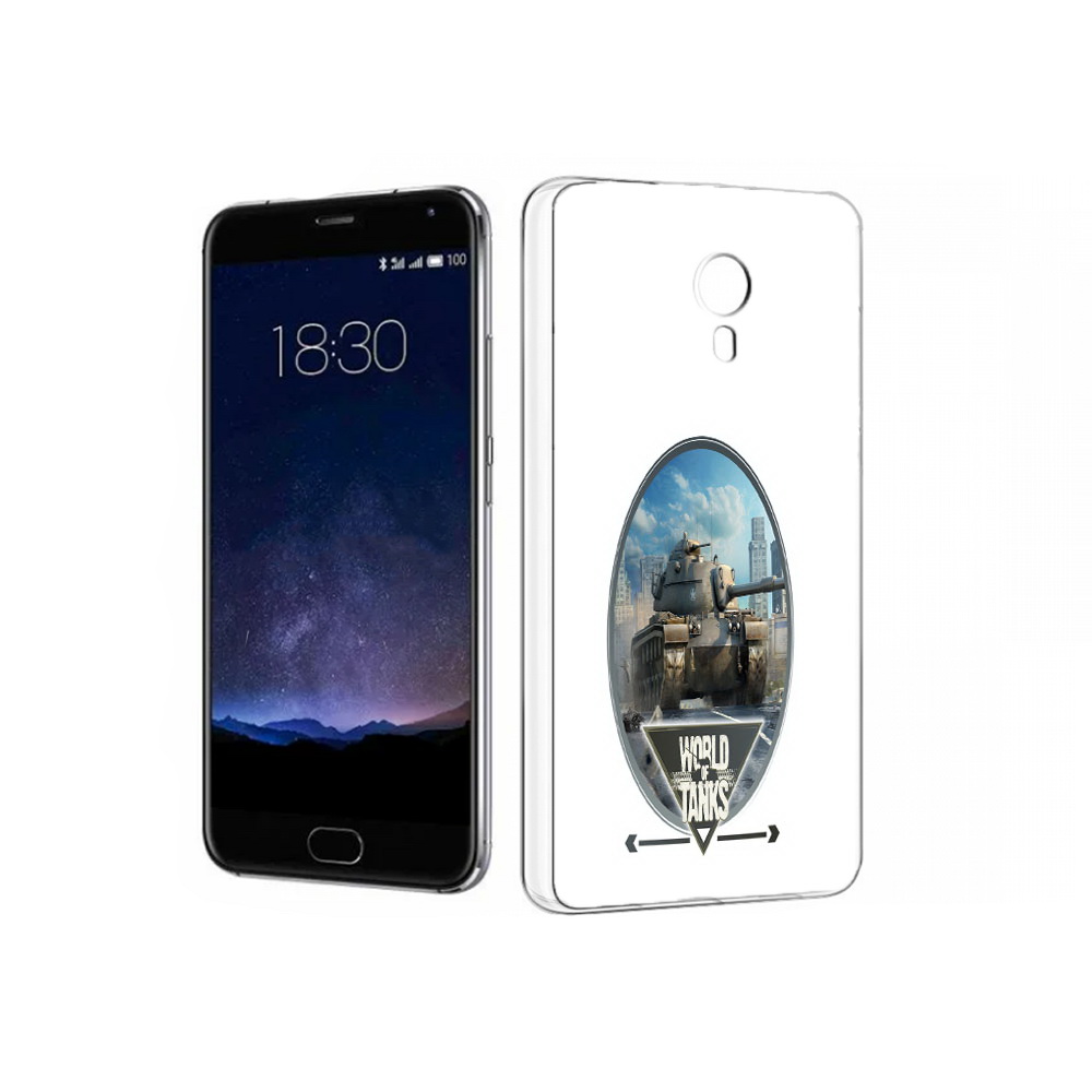 

Чехол MyPads Tocco для Meizu Pro 5 игра с танками (PT18126.86.375), Прозрачный, Tocco