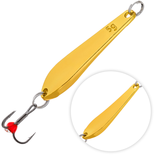 

Блесна Hitfish Winter Spoon 7007 5гр. Gold, Золотистый, Hitfish Winter Spoon 7007 5гр. Gold