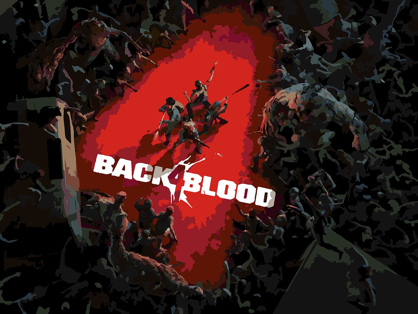 

Картина по номерам Красиво Красим Back 4 Blood, 90 х 120 см, Back 4 Blood