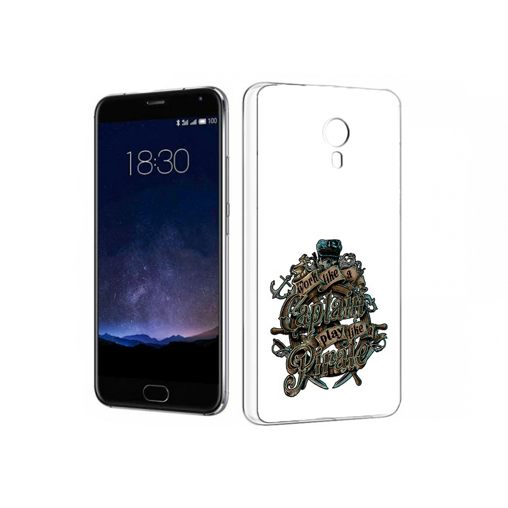 

Чехол MyPads Tocco для Meizu Pro 5 капитан пиратов (PT18126.86.385), Прозрачный, Tocco