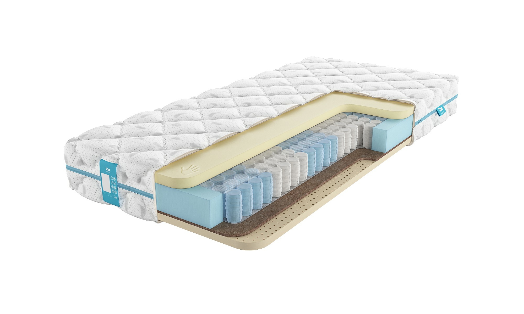 фото Матрас promtex soft middle memory 180х210