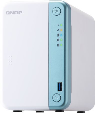 фото Сетевое хранилище данных qnap ts-251d-4g white