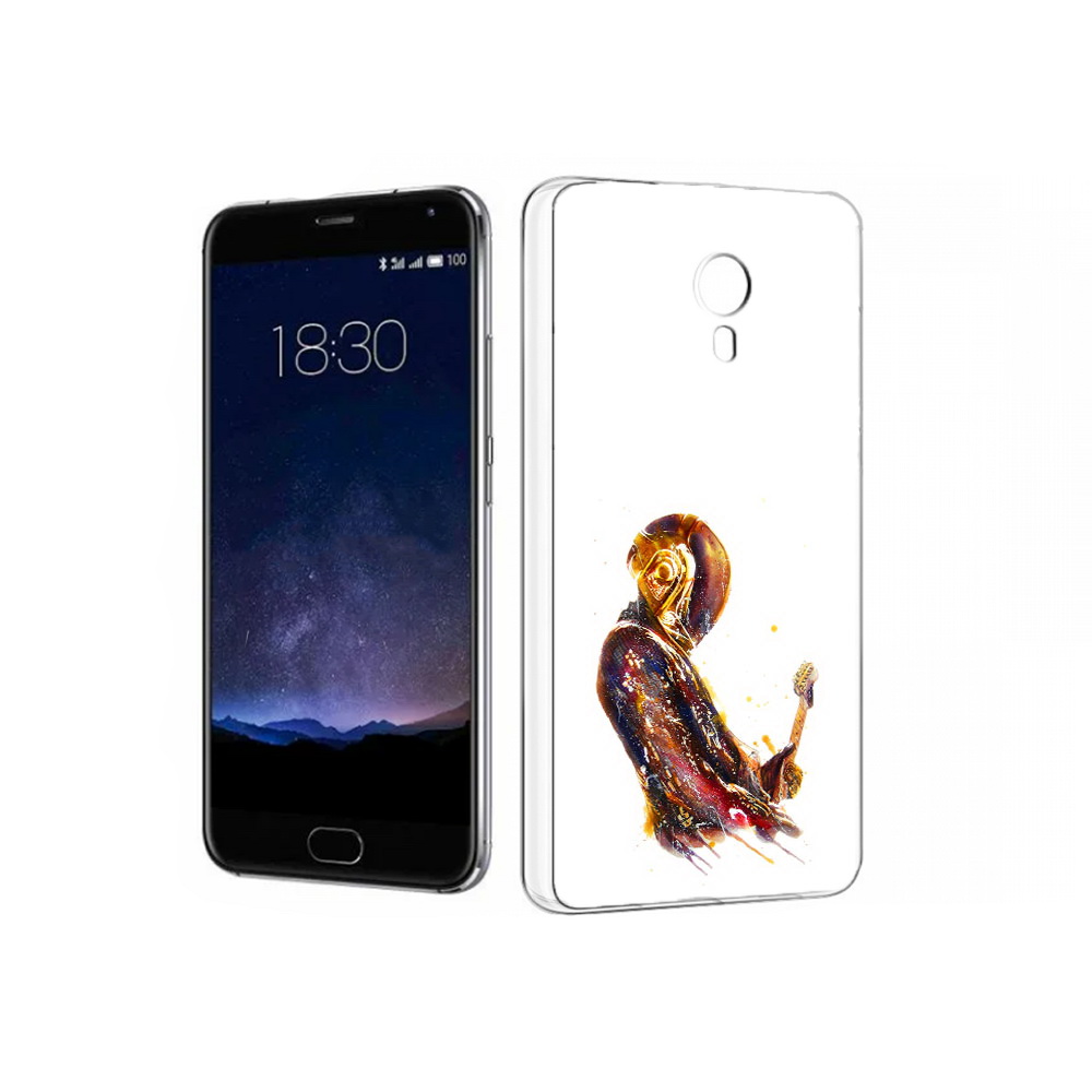 

Чехол MyPads Tocco для Meizu Pro 5 космо-музыкант (PT18126.86.393), Прозрачный, Tocco