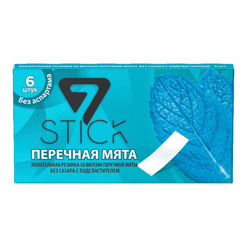 Жевательная резинка 7 Stick Перечная мята 14 г