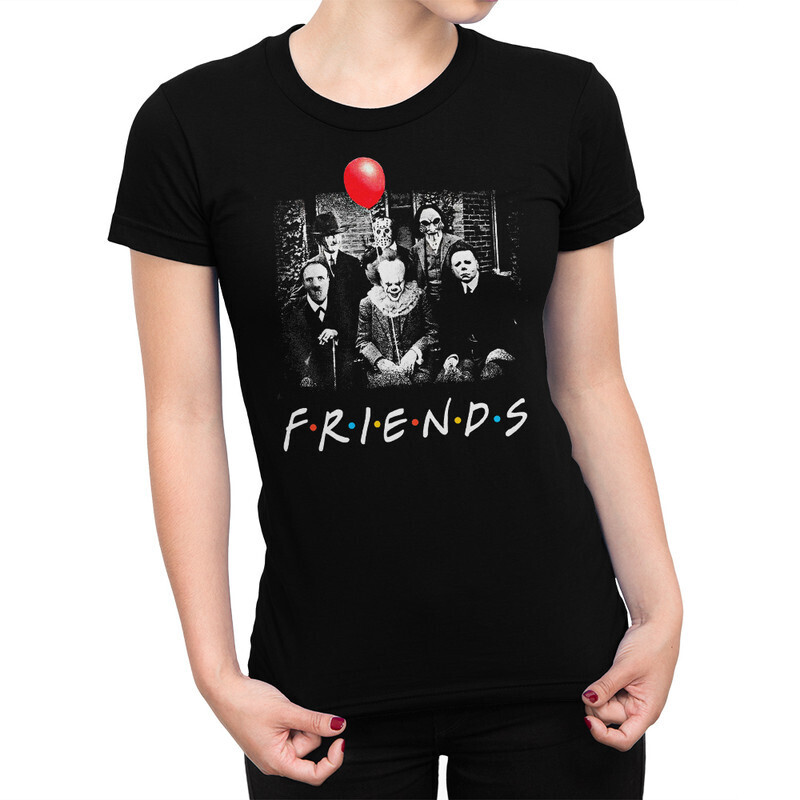 

Футболка женская Dream Shirts Друзья Женская 10008011 черная XS, Друзья Женская 10008011