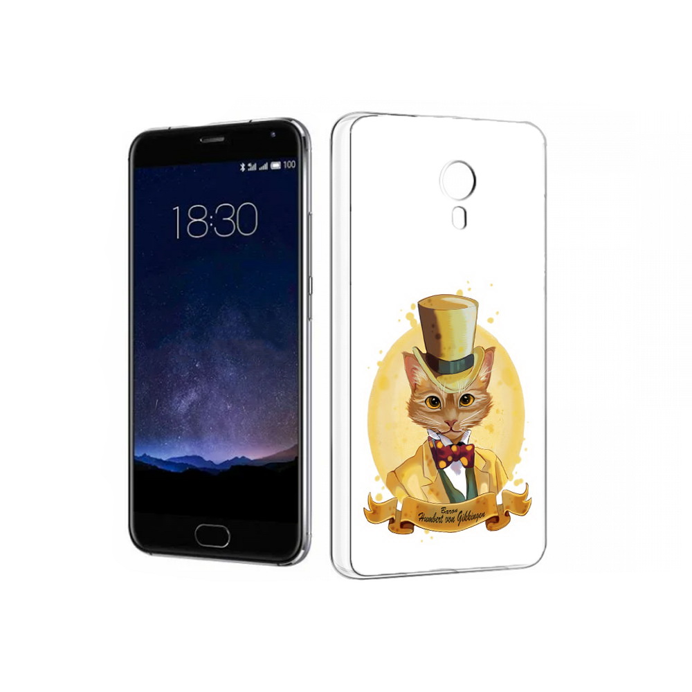 

Чехол MyPads Tocco для Meizu Pro 5 кот юрист (PT18126.86.401), Прозрачный, Tocco