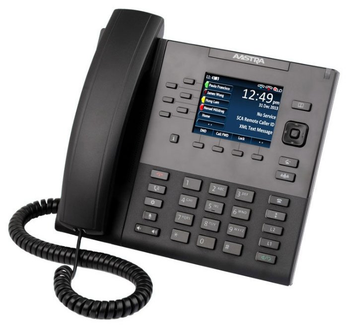 фото Voip-телефон mitel aastra 6867i