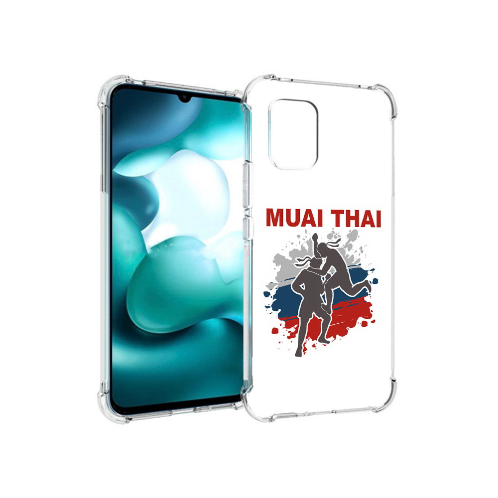 

Чехол MyPads Tocco для Xiaomi Mi 10 Lite Муайтай (PT150213.294.123), Прозрачный, Tocco