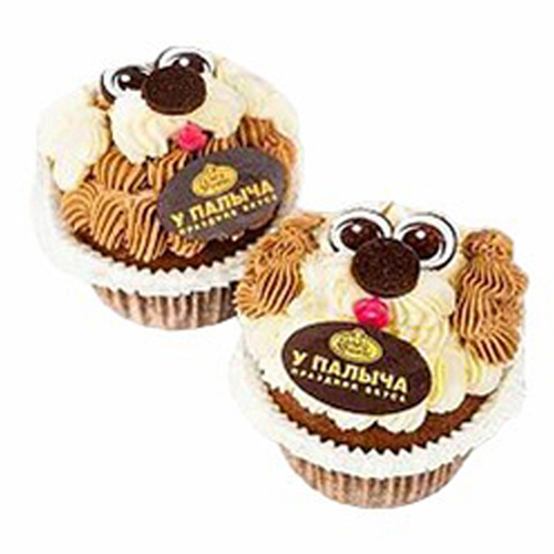 Пирожные У Палыча Веселые зверюшки Песики-Барбосики 250 г