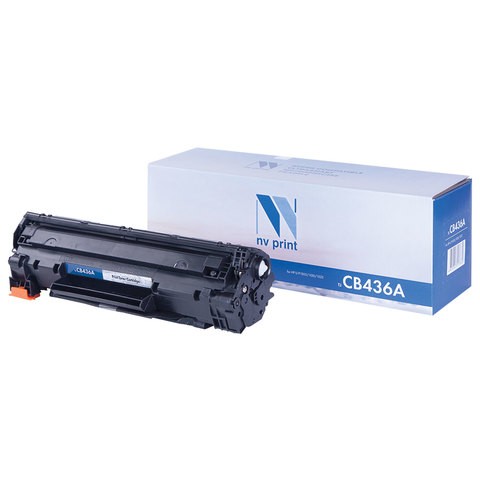 

Картридж для лазерного принтера NV Print CB436A, Black, совместимый, Черный