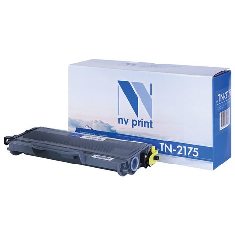 Картридж для лазерного принтера NV Print TN2175, черный, совместимый