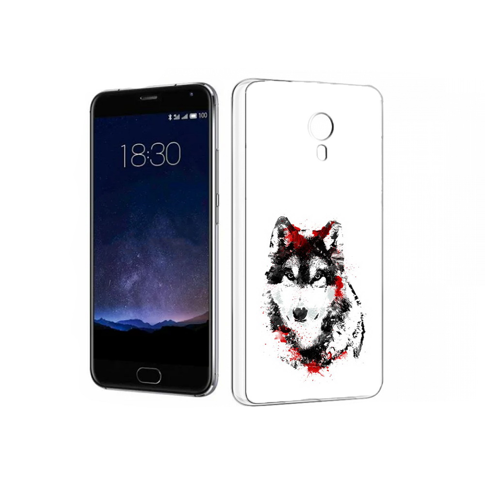 

Чехол MyPads Tocco для Meizu Pro 5 кровавый волк (PT18126.86.416), Прозрачный, Tocco