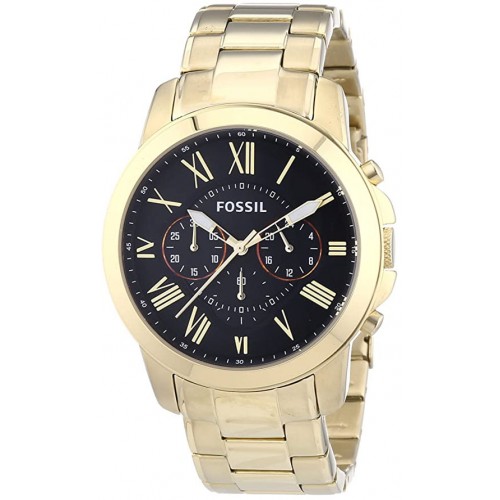 

Наручные часы мужские Fossil FS4815 золотистые, FS4815