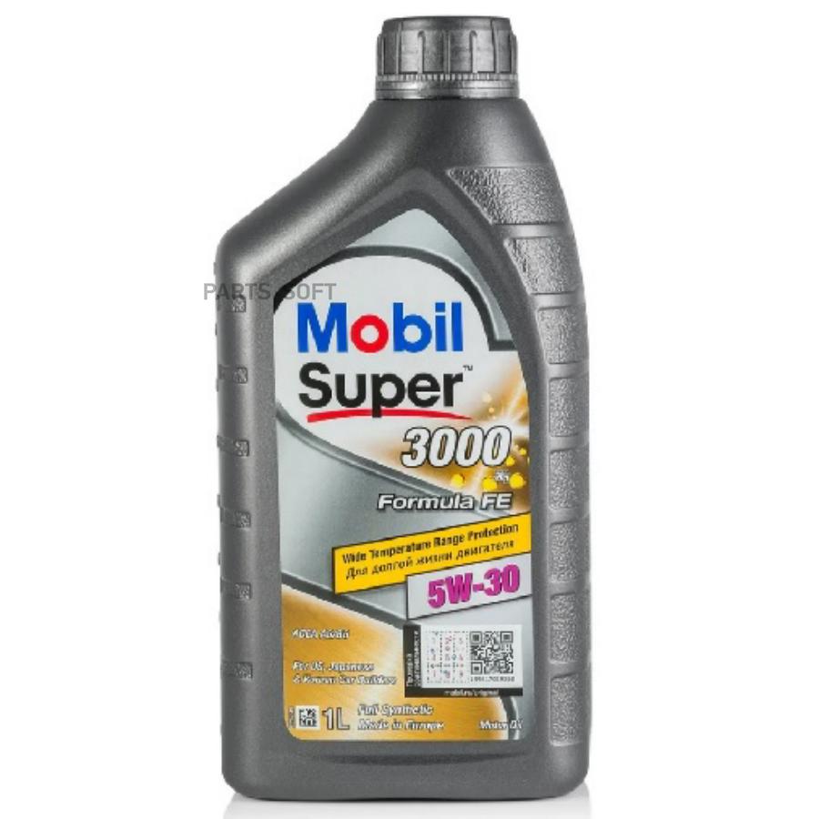 

Моторное масло Mobil синтетическое Super 3000 X1 Formula Fe 5w30 1л
