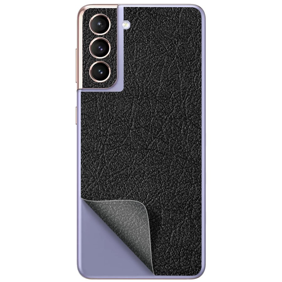 

Пленка защитная гидрогелевая Krutoff для Samsung Galaxy S21+ задняя сторона (кожа черная)