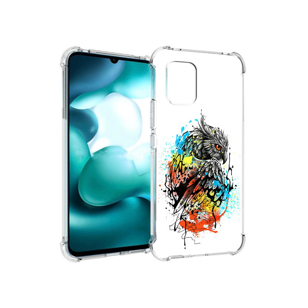 

Чехол MyPads Tocco для Xiaomi Mi 10 Lite Творческая сова (PT150213.294.170), Прозрачный, Tocco