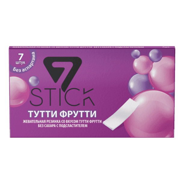 Жевательная резинка 7 Stick тутти фрутти 14,5 г