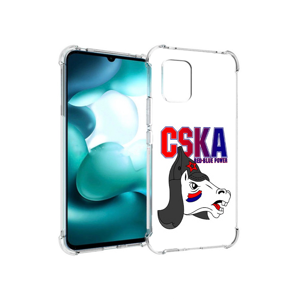 

Чехол MyPads Tocco для Xiaomi Mi 10 Lite ФК ЦСК лошадка россия (PT150213.294.179), Прозрачный, Tocco