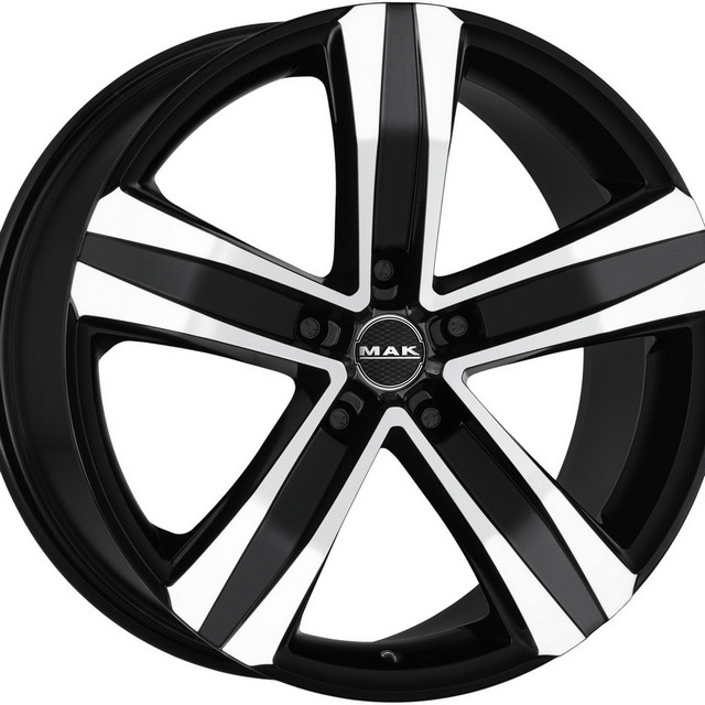 

Колесный диск MAK Stone 5 R17 7J PCD5x118 ET62 D71.1 (F70705TBM62D3), Черный;серебристый