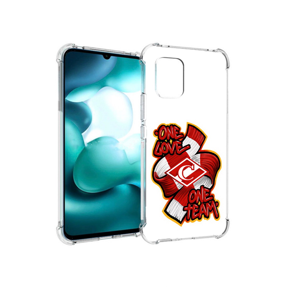 

Чехол MyPads Tocco для Xiaomi Mi 10 Lite ФК спарак 1 любовь (PT150213.294.184), Прозрачный, Tocco