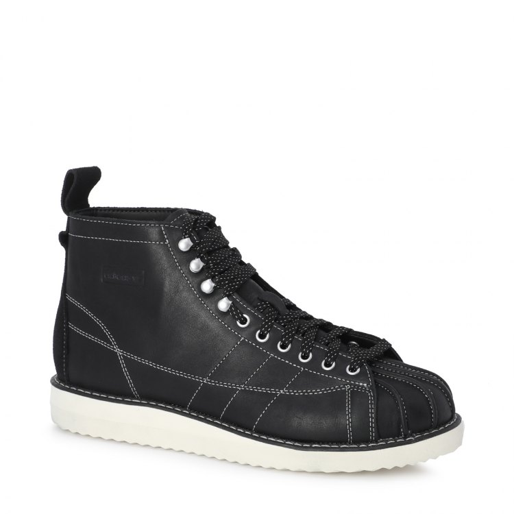 

Кеды мужские Adidas Superstar Boot черные 7 UK, Superstar Boot