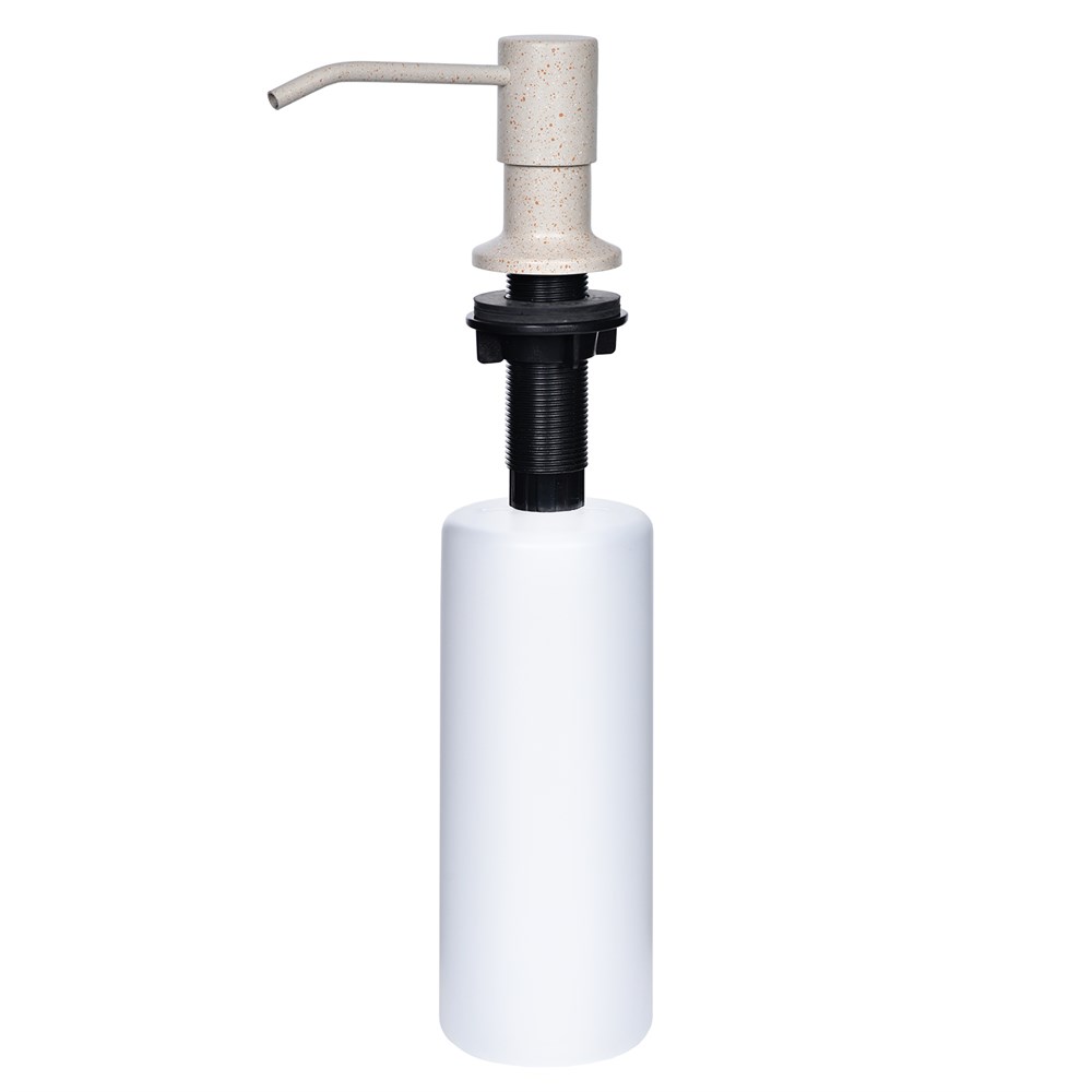 Врезной дозатор для жидкого мыла WISENT 405-20 (бежевый) врезной дозатор для жидкого мыла или средства для мытья посуды 350 мл хром