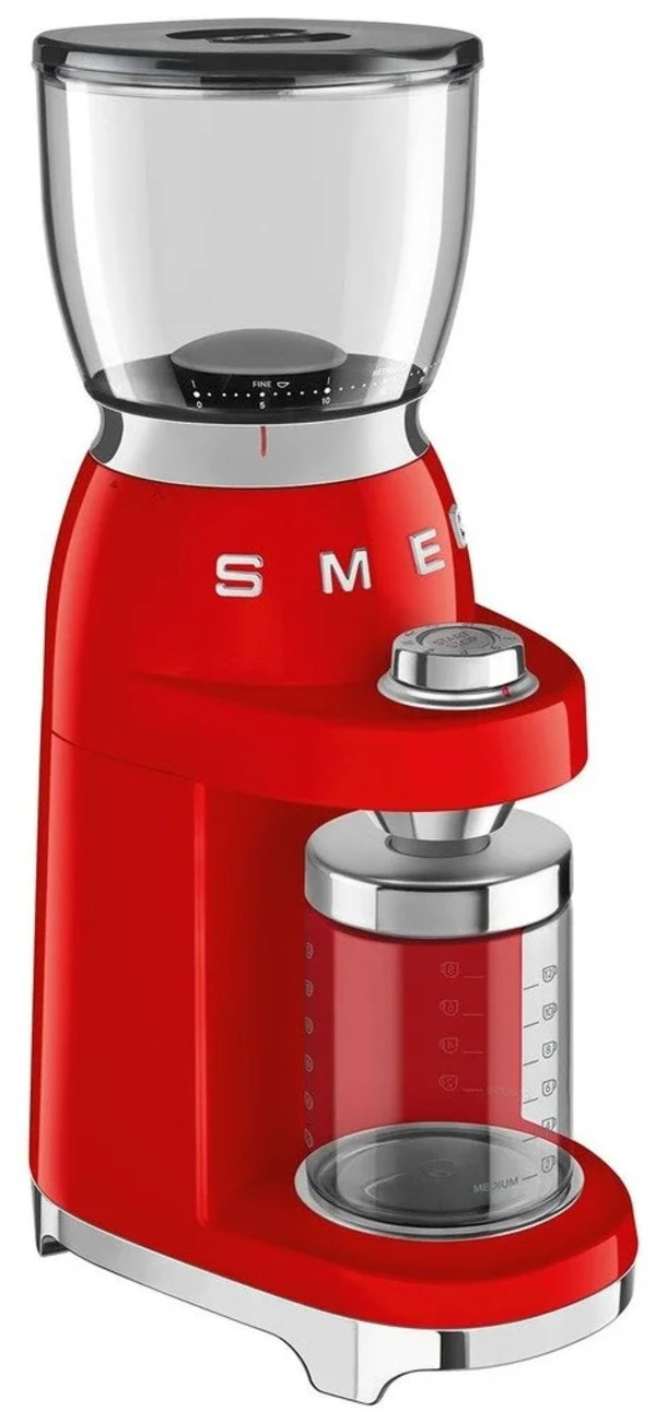 

Кофемолка Smeg, красный, CGF01RDEU
