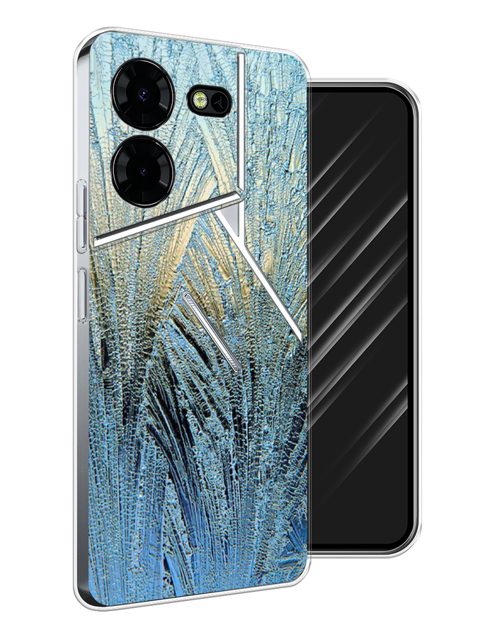 

Чехол Awog на Tecno Pova 5 Pro 5G "Лёд", Голубой, 304550-1